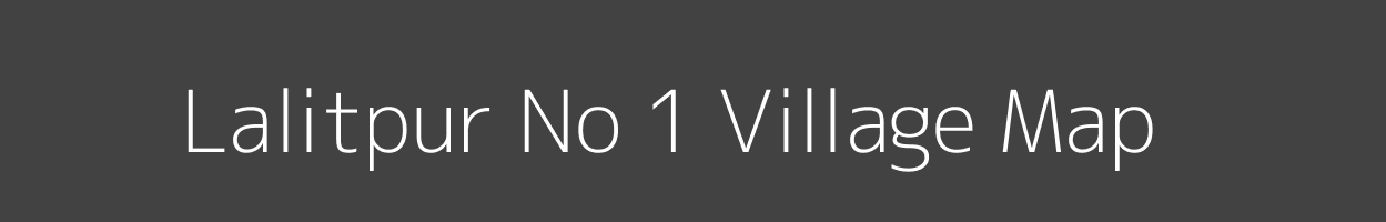 Map of Lalitpur No 1 Village in Madhya Pradesh Image