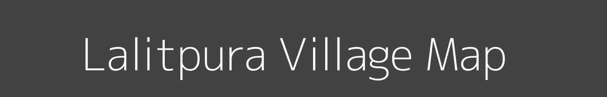 Map of Lalitpura Village in Madhya Pradesh Image