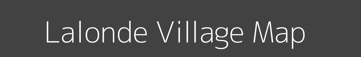 Map of Lalonde Village in Maharashtra Image