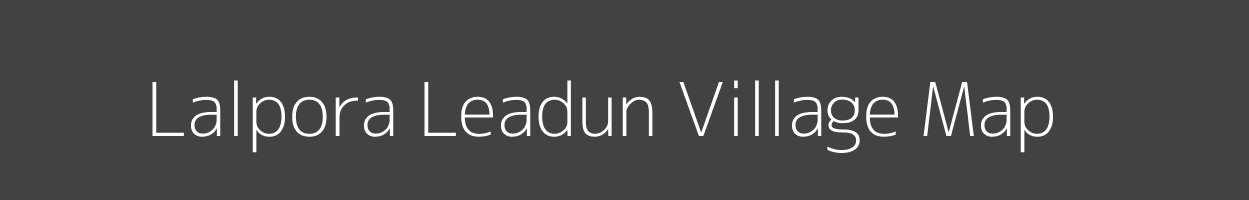 Map of Lalpora Leadun Village in Jammu and Kashmir Image