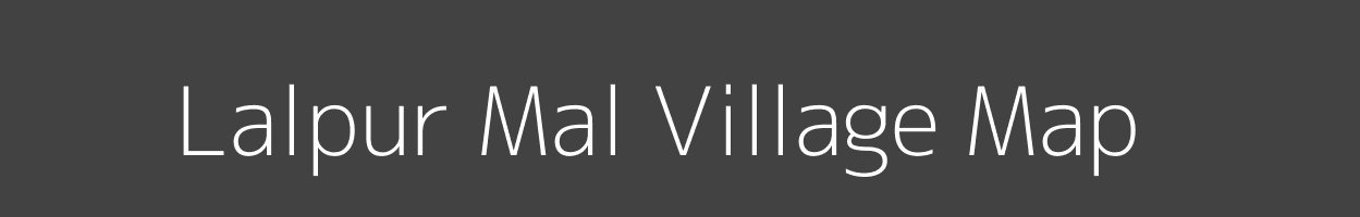 Map of Lalpur Mal Village in Madhya Pradesh Image