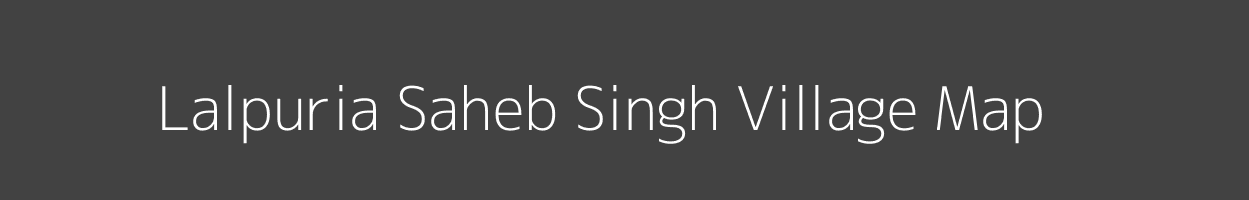 Map of Lalpuria Saheb Singh Village in Uttar Pradesh Image