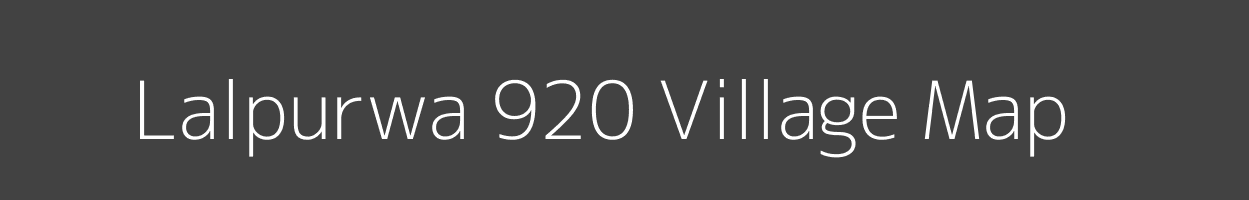 Map of Lalpurwa 920 Village in Madhya Pradesh Image