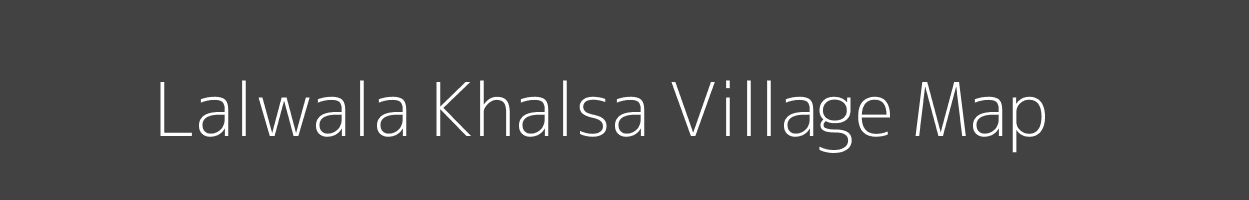 Map of Lalwala Khalsa Village in Uttarakhand Image