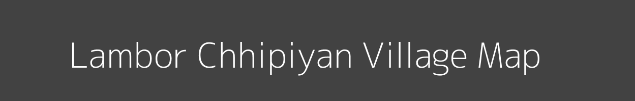 Map of Lambor Chhipiyan Village in Rajasthan Image