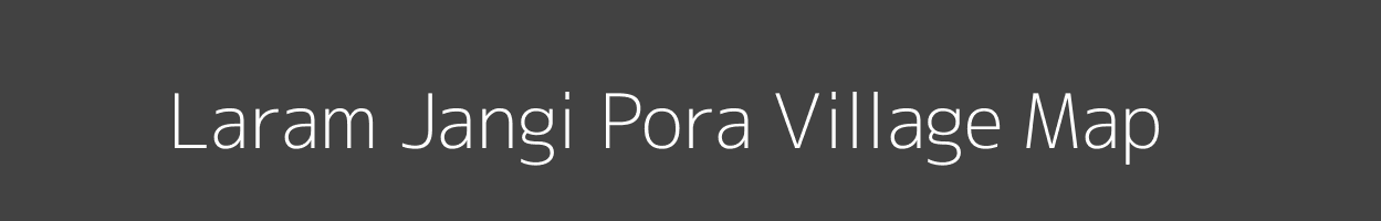 Map of Laram Jangi Pora Village in Jammu and Kashmir Image