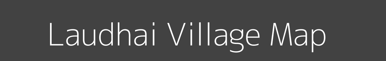 Map of Laudhai Village in Madhya Pradesh Image