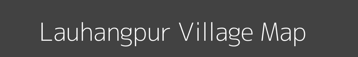 Map of Lauhangpur Village in Uttar Pradesh Image