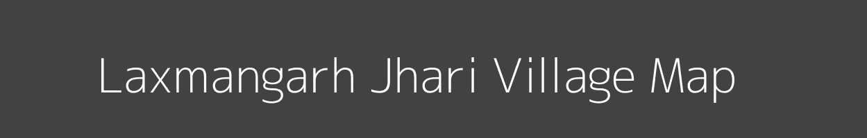 Map of Laxmangarh Jhari Village in Rajasthan Image