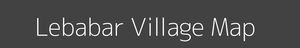 Map of Lebabar Village in Jharkhand Image