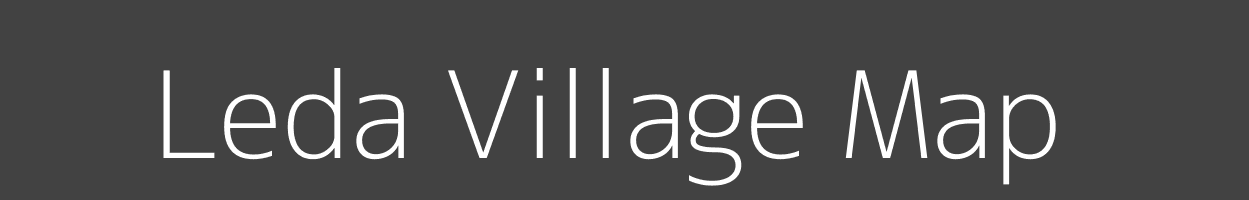 Map of Leda Village in Madhya Pradesh Image