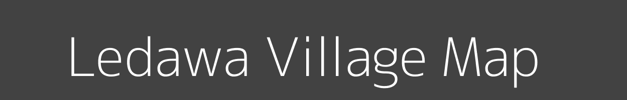 Map of Ledawa Village in Uttar Pradesh Image