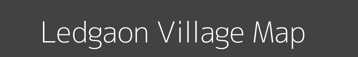 Map of Ledgaon Village in Madhya Pradesh Image