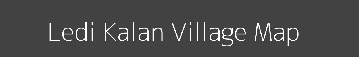 Map of Ledi Kalan Village in Madhya Pradesh Image