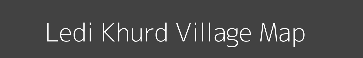 Map of Ledi Khurd Village in Madhya Pradesh Image