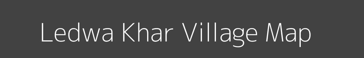 Map of Ledwa Khar Village in Jharkhand Image