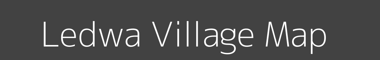 Map of Ledwa Village in Uttar Pradesh Image