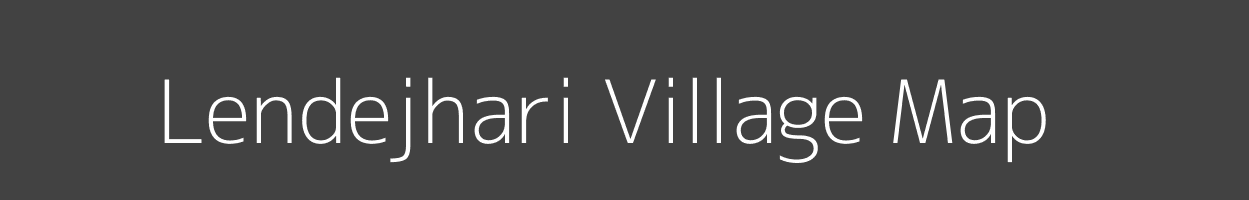 Map of Lendejhari Village in Madhya Pradesh Image