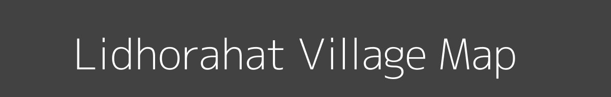 Map of Lidhorahat Village in Madhya Pradesh Image