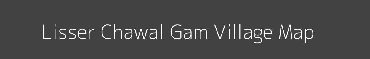 Map of Lisser Chawal Gam Village in Jammu and Kashmir Image