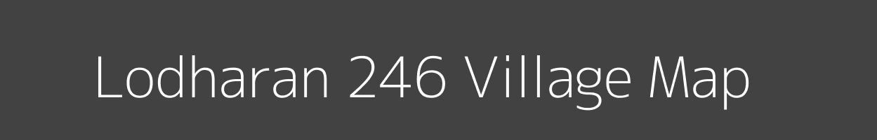 Map of Lodharan 246 Village in Punjab Image