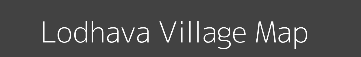 Map of Lodhava Village in Uttar Pradesh Image