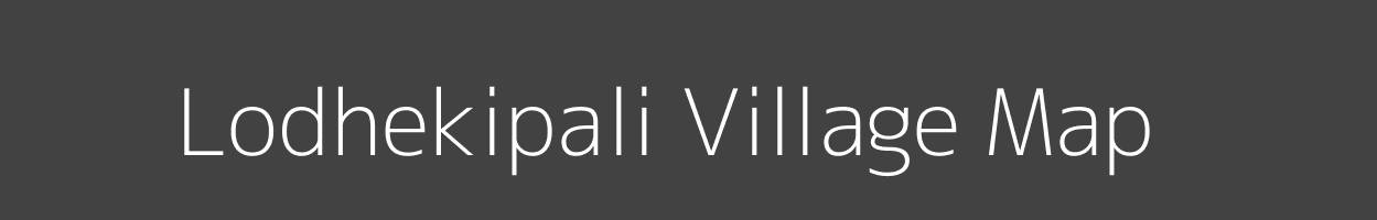 Map of Lodhekipali Village in Madhya Pradesh Image