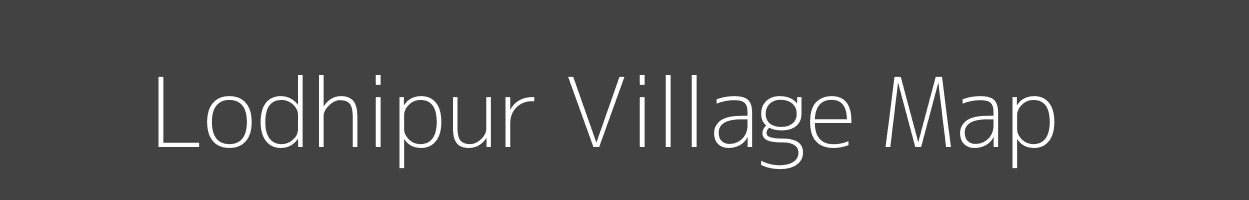 Map of Lodhipur Village in Uttar Pradesh Image