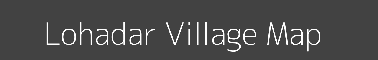 Map of Lohadar Village in Madhya Pradesh Image