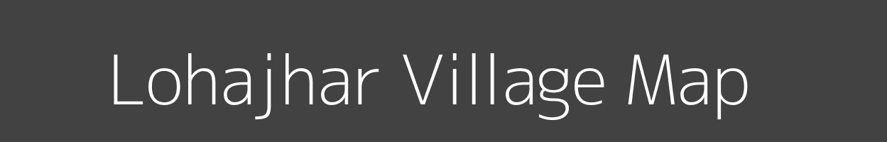 Map of Lohajhar Village in Madhya Pradesh Image