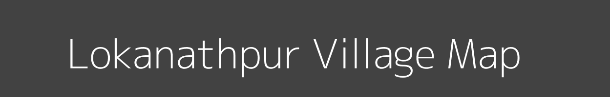 Map of Lokanathpur Village in Odisha Image