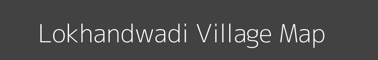 Map of Lokhandwadi Village in Maharashtra Image