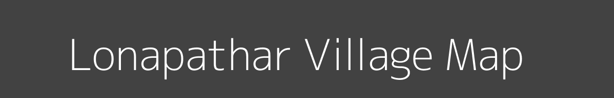 Map of Lonapathar Village in Madhya Pradesh Image