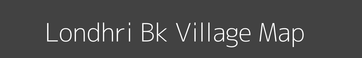 Map of Londhri Bk Village in Maharashtra Image