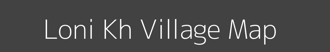 Map of Loni Kh Village in Maharashtra Image