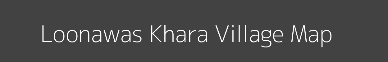 Map of Loonawas Khara Village in Rajasthan Image