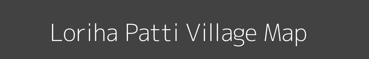 Map of Loriha Patti Village in Uttar Pradesh Image