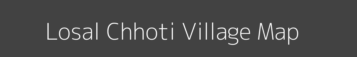 Map of Losal Chhoti Village in Rajasthan Image