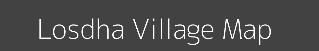 Map of Losdha Village in Uttar Pradesh Image