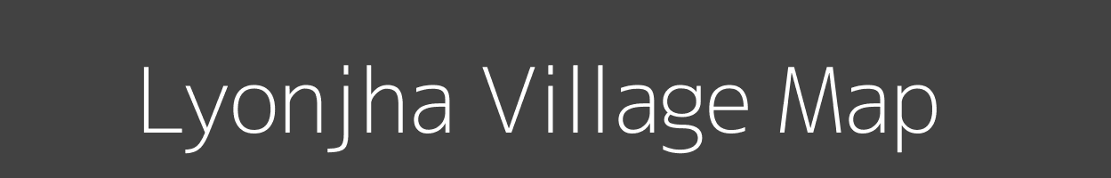 Map of Lyonjha Village in Uttar Pradesh Image