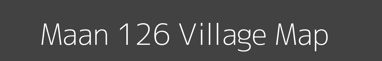 Map of Maan 126 Village in Punjab Image