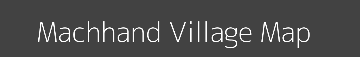 Map of Machhand Village in Madhya Pradesh Image