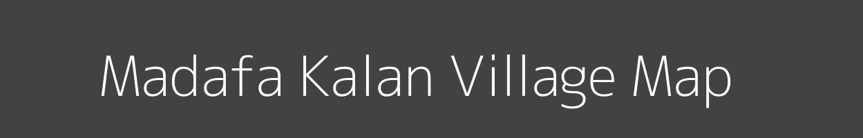 Map of Madafa Kalan Village in Uttar Pradesh Image