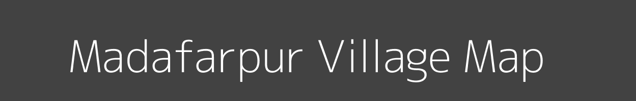 Map of Madafarpur Village in Uttar Pradesh Image