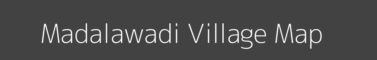 Map of Madalawadi Village in Maharashtra Image