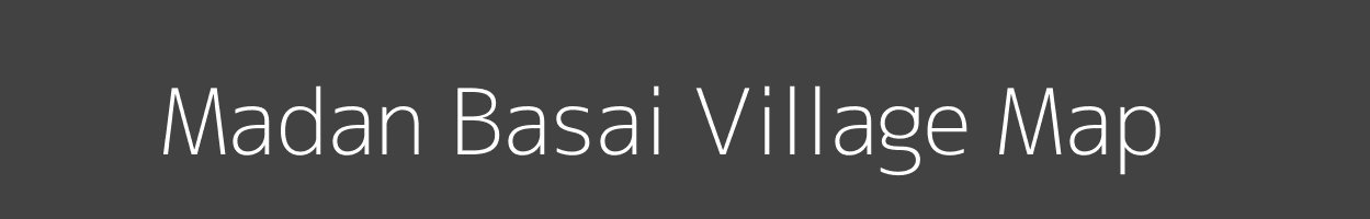 Map of Madan Basai Village in Madhya Pradesh Image