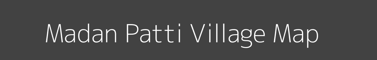 Map of Madan Patti Village in Uttar Pradesh Image