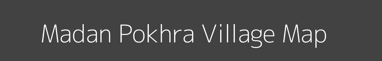 Map of Madan Pokhra Village in Madhya Pradesh Image