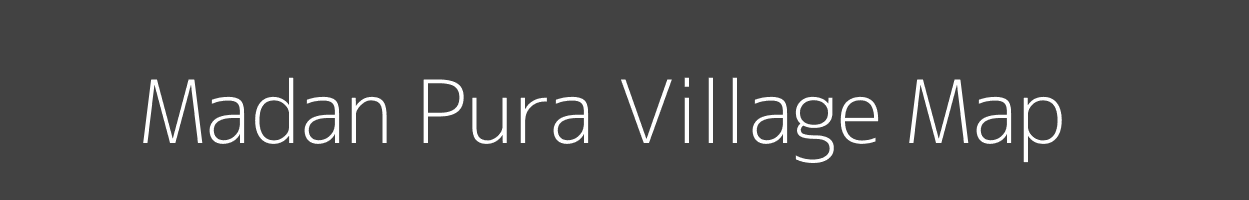 Map of Madan Pura Village in Rajasthan Image