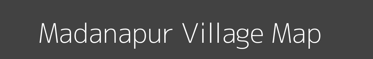 Map of Madanapur Village in Uttar Pradesh Image